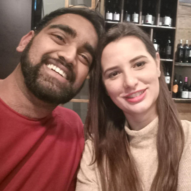 Barbara i njezin bivši suprug suprug Aman Maheshwari