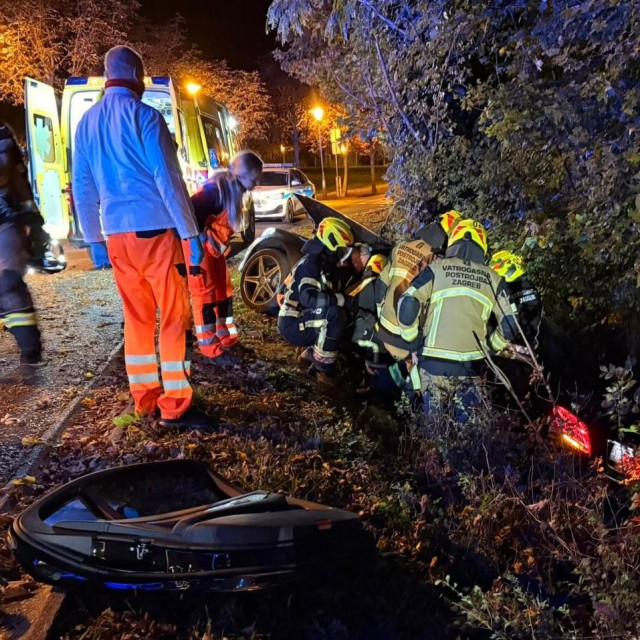 Prometna nesreća u Jurjevskoj ulici