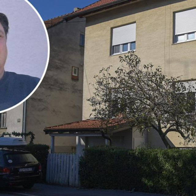 Damir Keleminčić i zgrada u kojoj je sporni stan