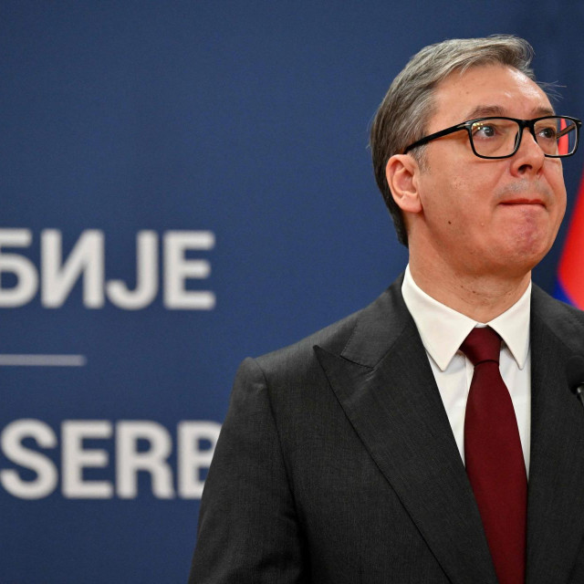Srbijanski predsjednik Aleksandar Vučić