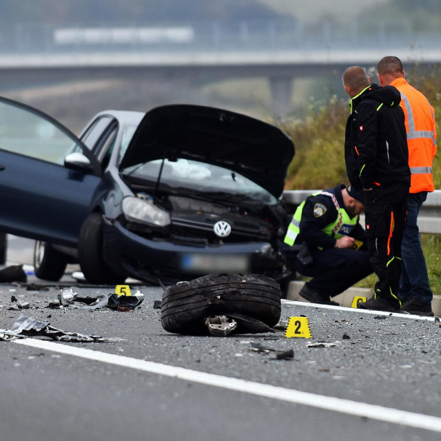 Prometna nesreća, ilustracija