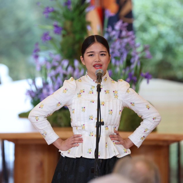 Svečanost inauguracije Predsjednika Republike Hrvatske Zorana Milanovića
Na fotografiji: Chriztel Renae Aceveda