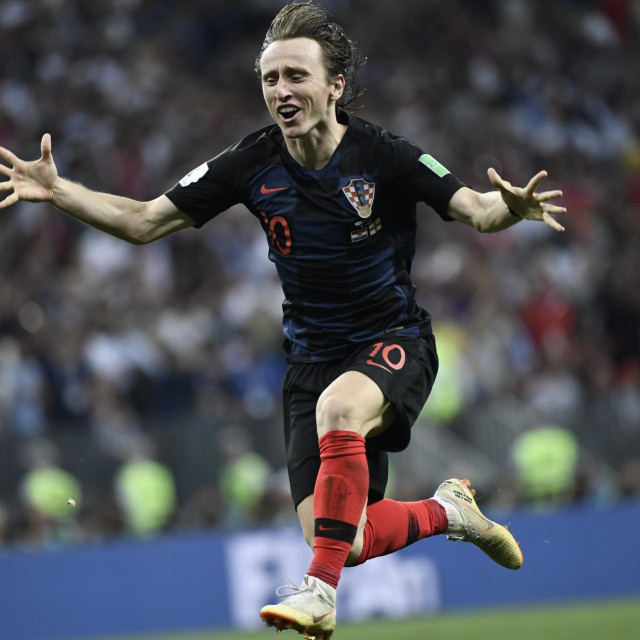 Luka Modrić na SP-u 2018. u Rusiji