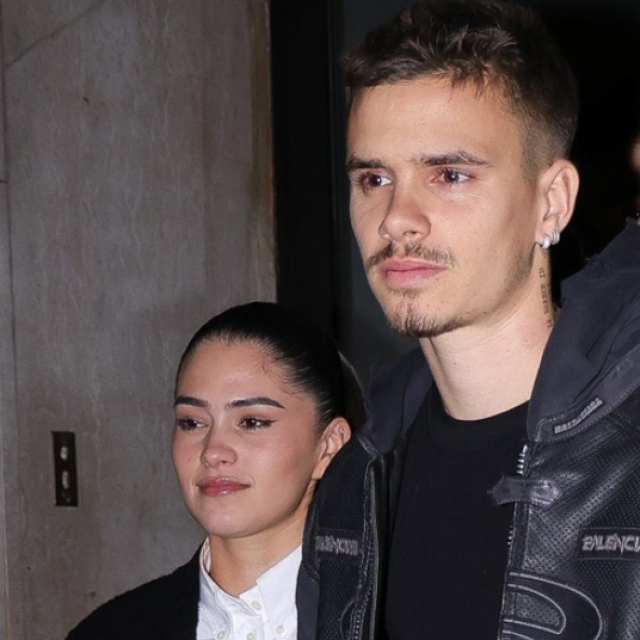 Kim Turnbull i Romeo Beckham