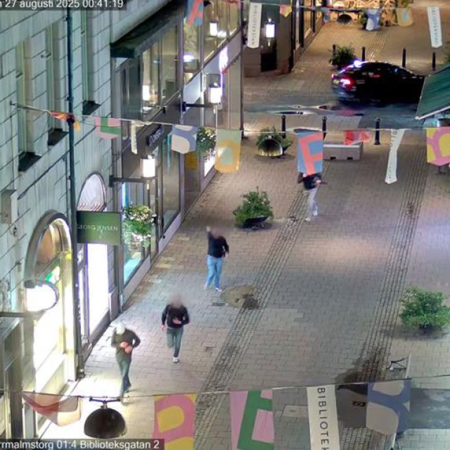 Mladi nacisti u šetnji Stockholmom traže žrtve