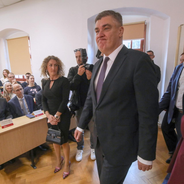 Predsjednik RH Zoran Milanović održao je 22. listopada predavanje na Fakultetu organizacije i informatike u Varaždinu
