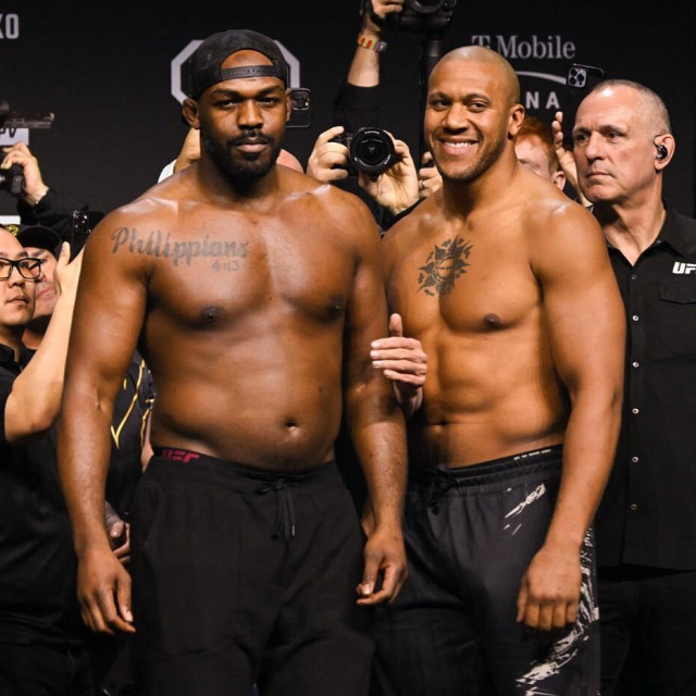 Jon Jones i Ciryl Gane