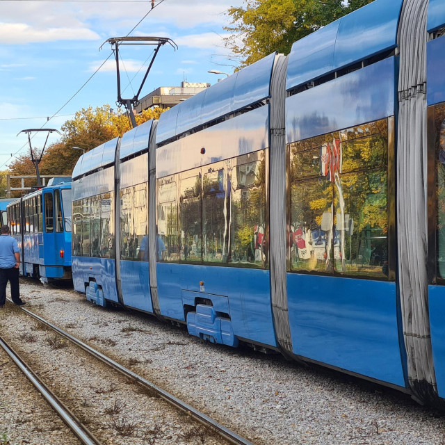 Zastoj zbog kvara tramvaja na Vukovarskoj u smjeru istoka