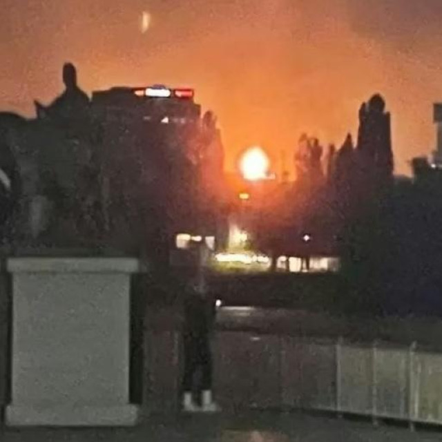 Požar u rafineriji u Bratislavi