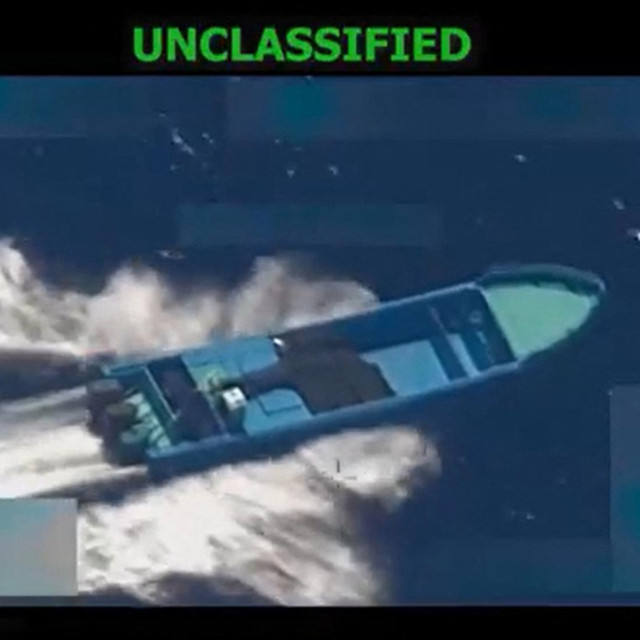 Brod koji je SAD napao zbog sumnje da krijumčari drogu