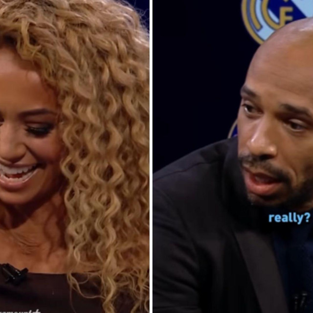 Kate Scott i Thierry Henry
