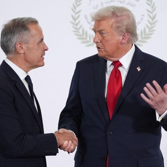 Donald Trump i Mark Carney 