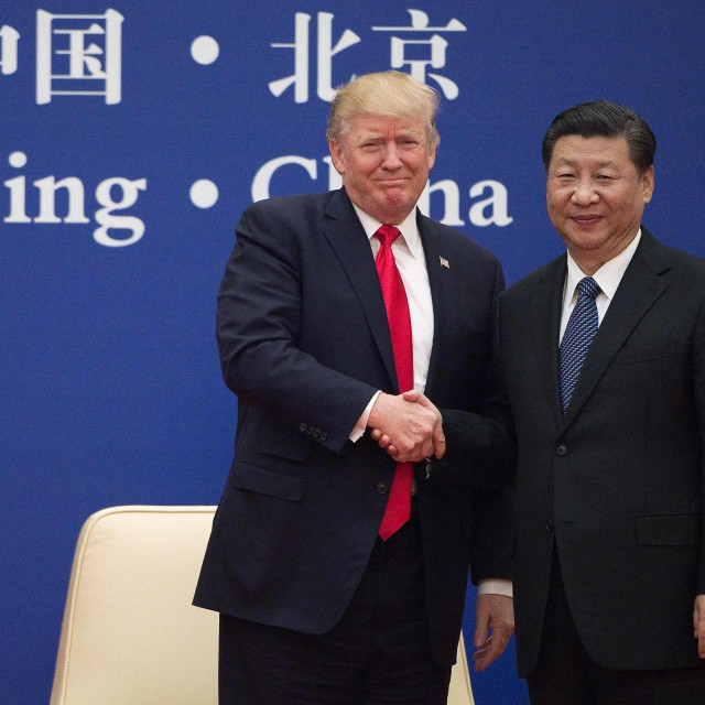 Donald Trump i Xi Jinping 