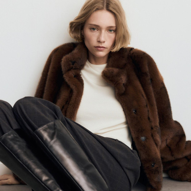 Mango visoke kožne čizme (159,99 eura)