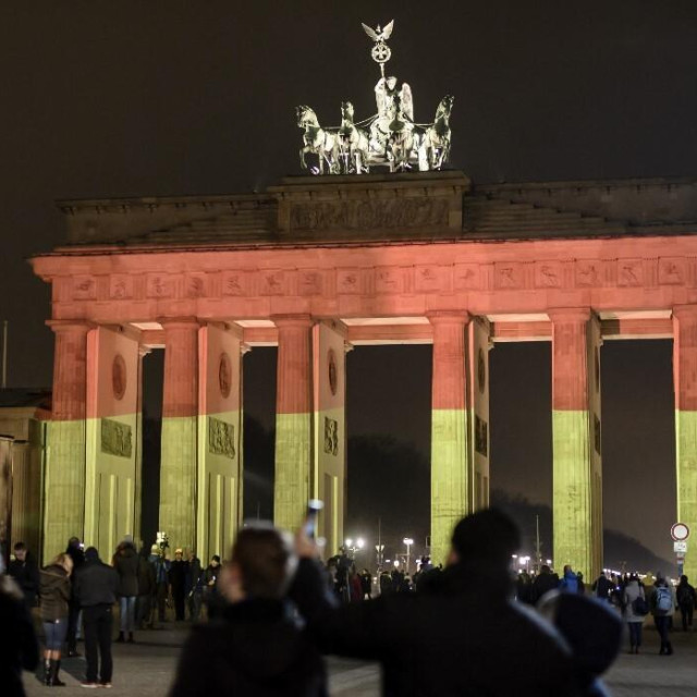 Brandenburška vrata, ilustracija