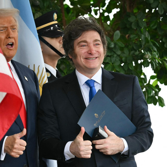 Donald Trump i Javier Milei