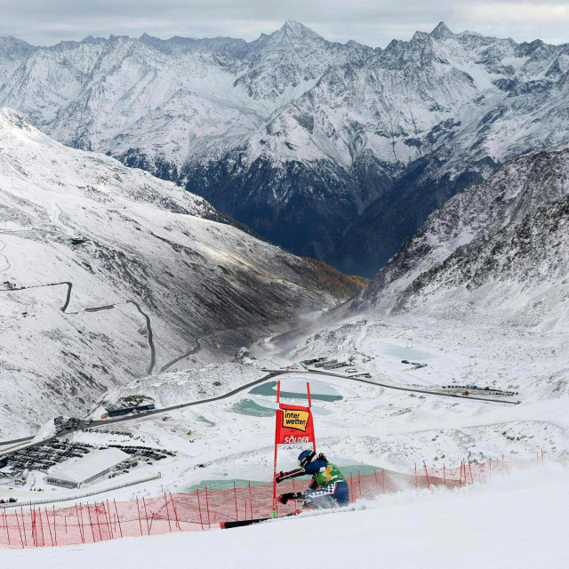Prva vožnja Zrinke Ljutić u Söldenu