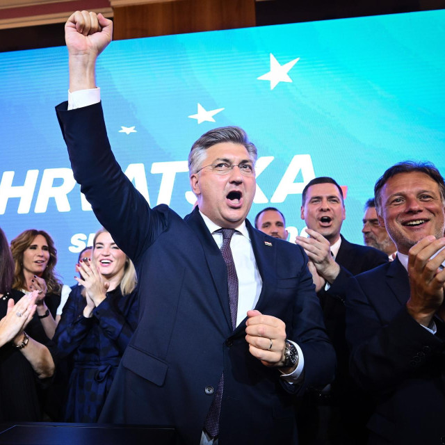 Stožer HDZ-a, ilustracija