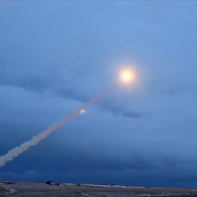 Navodno lansiranje projektila 9M730 Burevestnik, arhivska fotografija