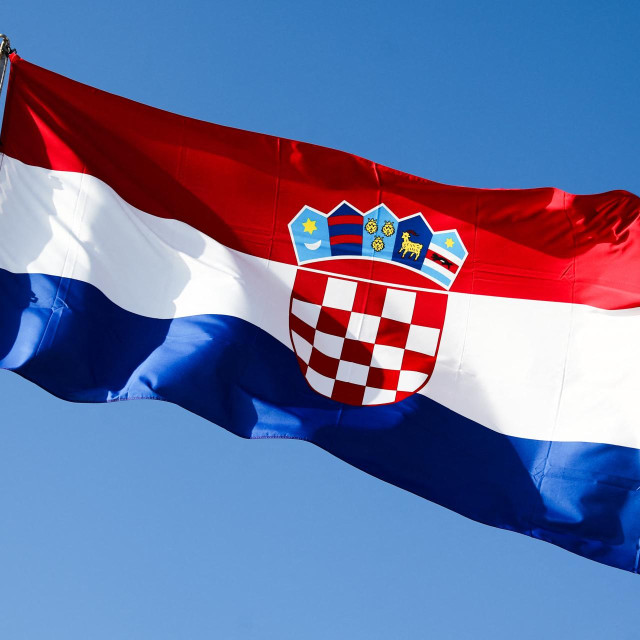 Hrvatska zastava, ilustrativna fotografija
