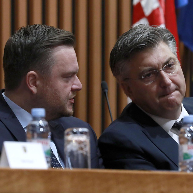 Marko Primorac i Andrej Plenković