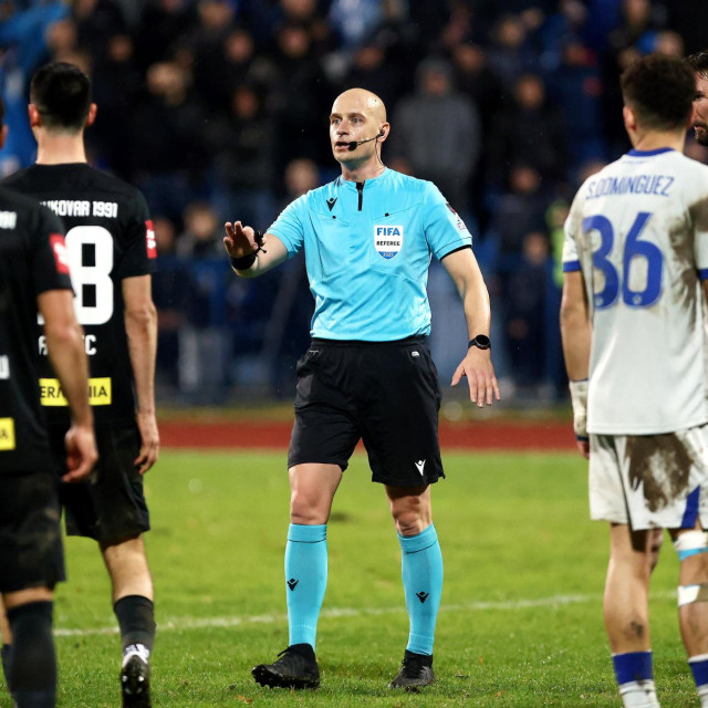 Prizor s utakmice Vukovar - Dinamo