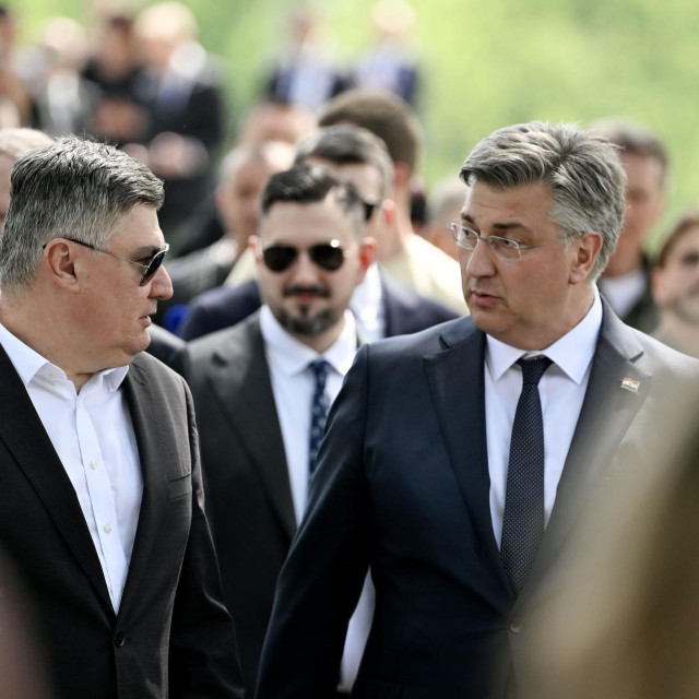 Zoran Milanović i Andrej Plenković 