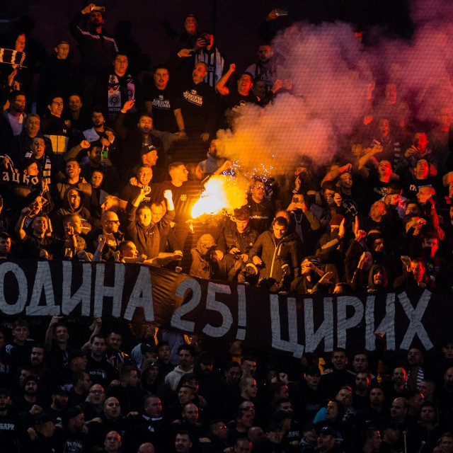 Navijači Partizana (Arhiva)