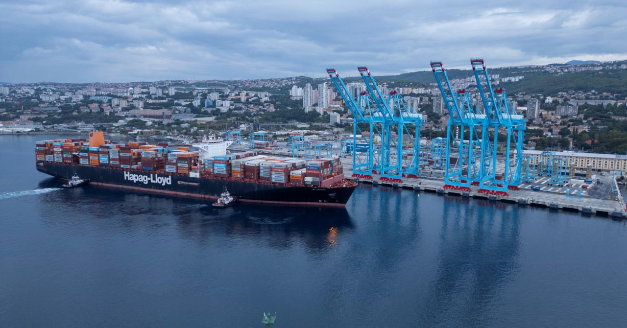 V Reki slovesno odprli kontejnerski terminal Rijeka Gateway