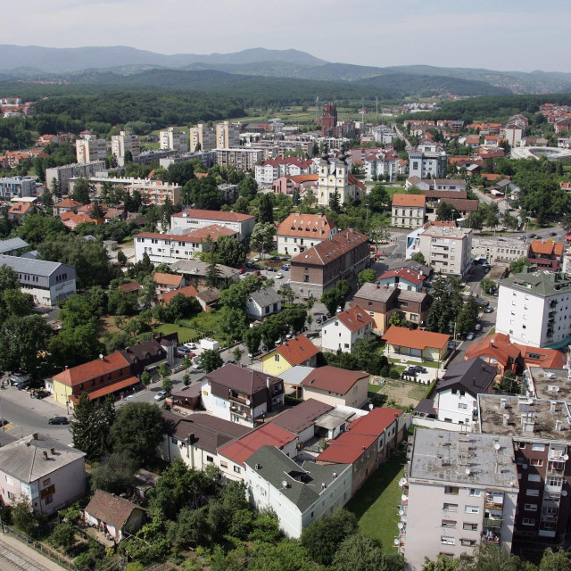 Centar Sesveta, panorama