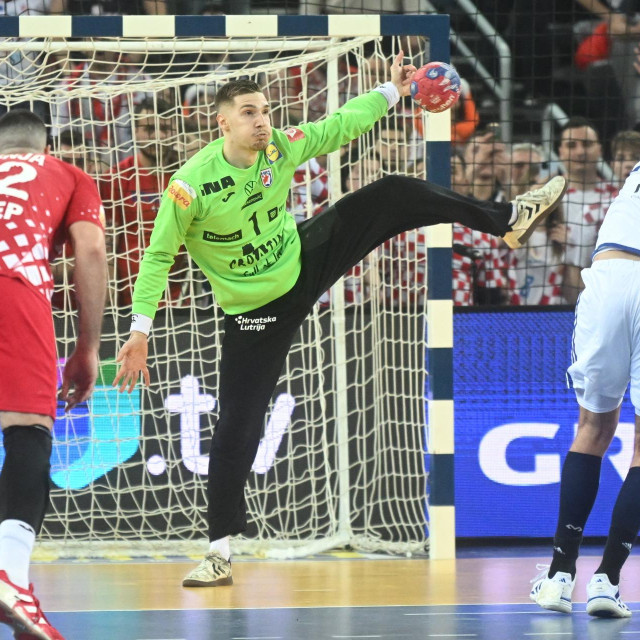 Hrvatska - Francuska: Leon Šušnja, Dominik Kuzmanović, Nedim Remili