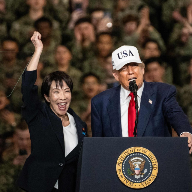 Japanska premijerka Sanae Takaichi i američki predsjednik Donald Trump