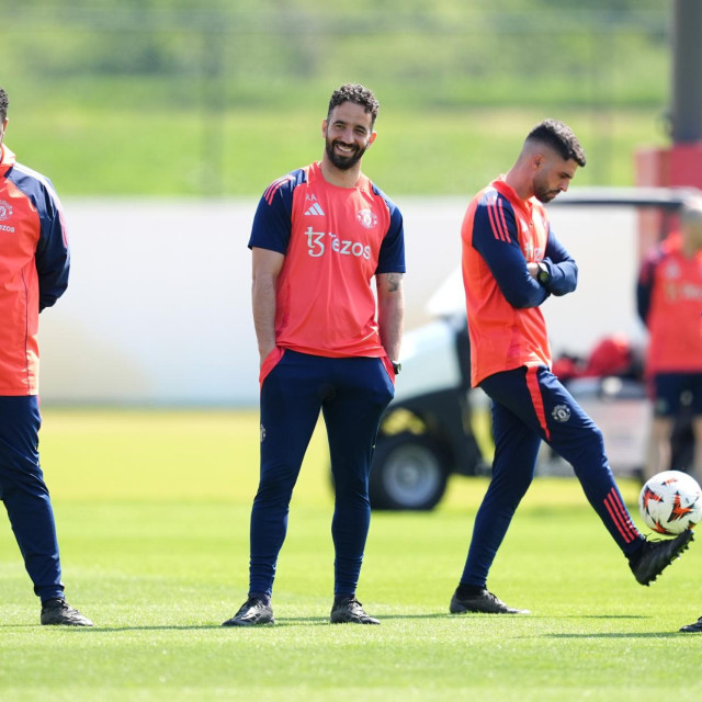Trening Manchester Uniteda na Carringtonu 
