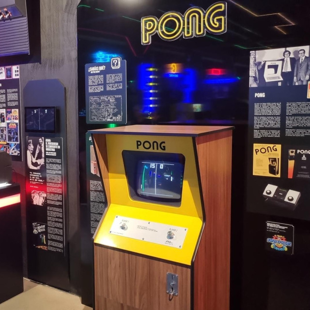 Segment muzeja posvećen radu tvrtke Atari