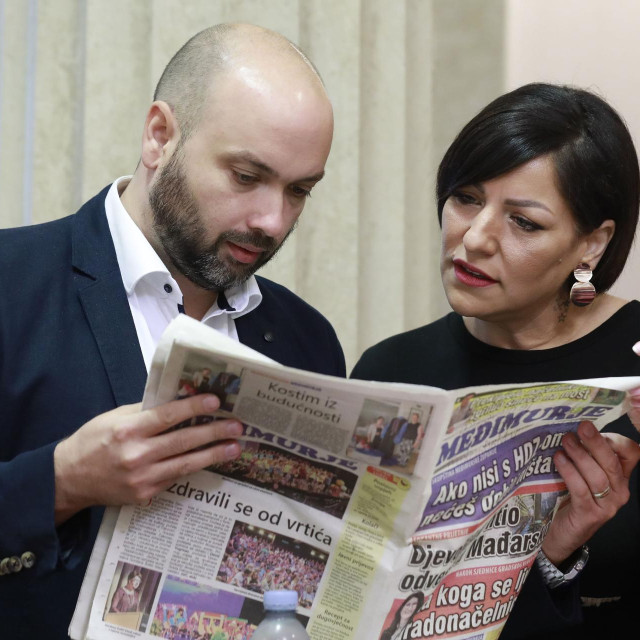 Saborski zastupnici Ivica Baksa i Boška Ban