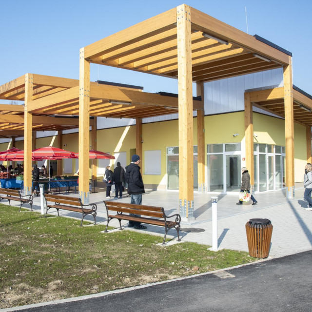 Otvorenje tržnice Vrapče ranije ove godine