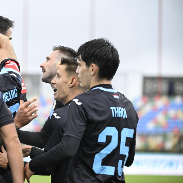 Thaqi u proslavi pogotka Rijeke