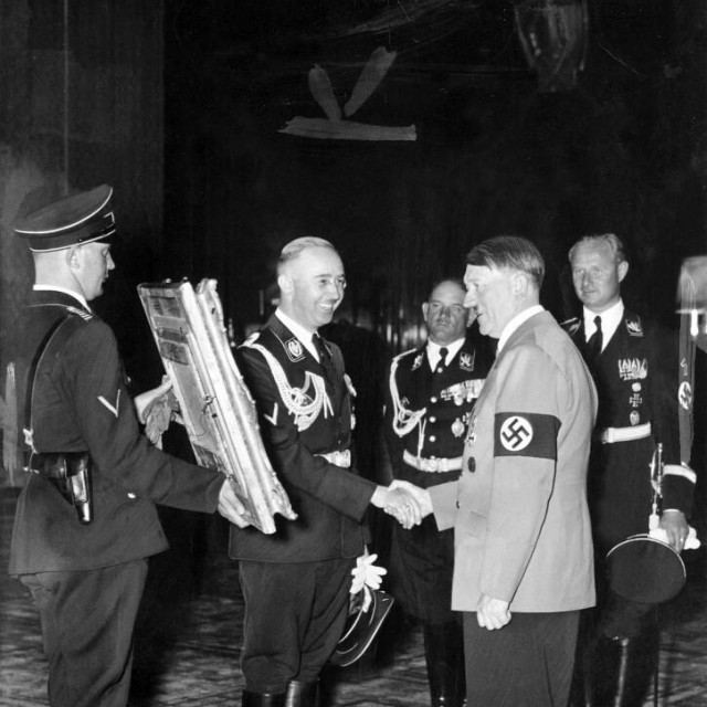 Heinrich Himmler i Adolf Hitler