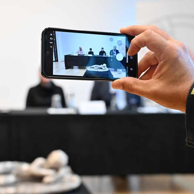 Predstavljanje arheološkog nalaza Usnuli Kupid