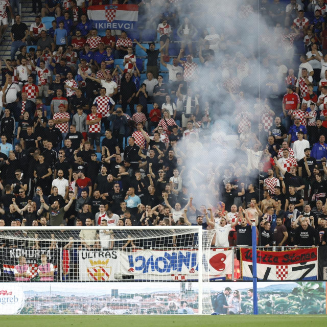 M.G. (38) je majicu nosio 9. lipnja ove godine na utakmici Hrvatska - Češka