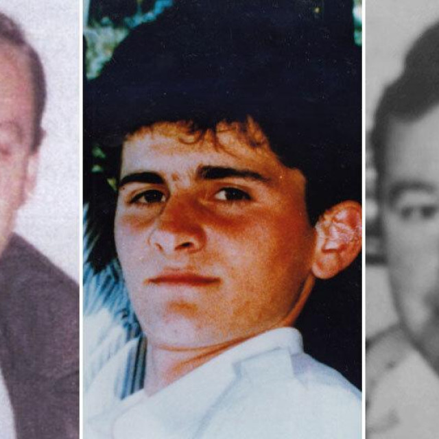 Josip Batarelo (lijevo), Zorislav Gašpar (u sredini) i Dragutin Štic (desno)