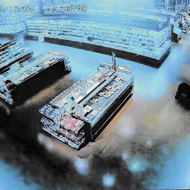 Medvjed u trgovini u Japanu