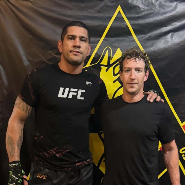 Alex Pereira | Mark Zuckerberg