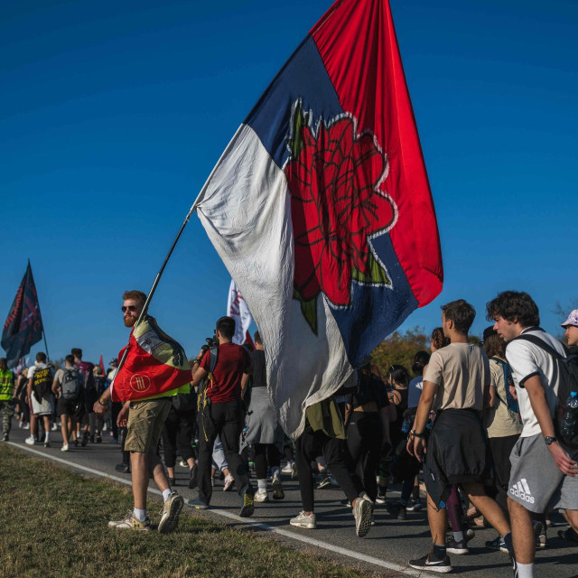 Studenti na putu iz Beograda u Novi Sad