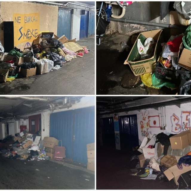 Garaže ispod zgrade u Zvorničkoj ulici