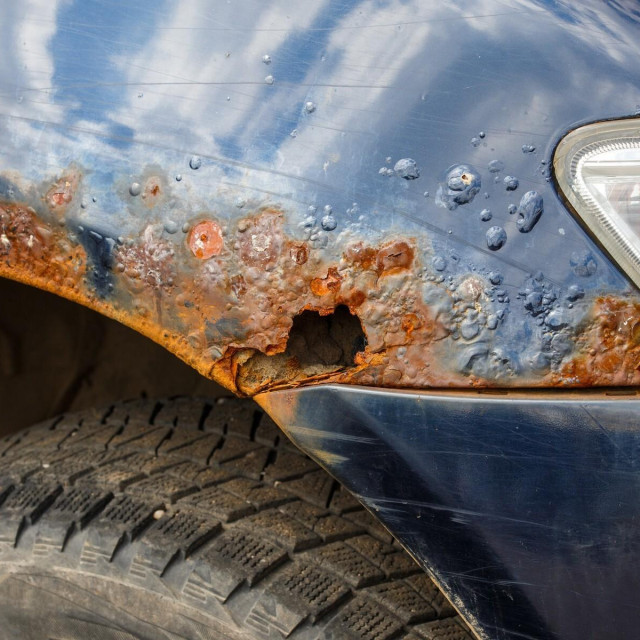 Korozija, ilustracija