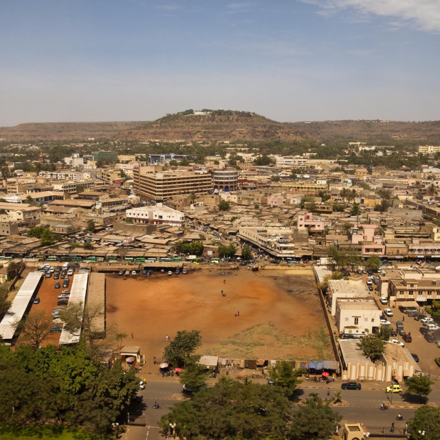 Panorama Bamaka, glavnog grada Malija