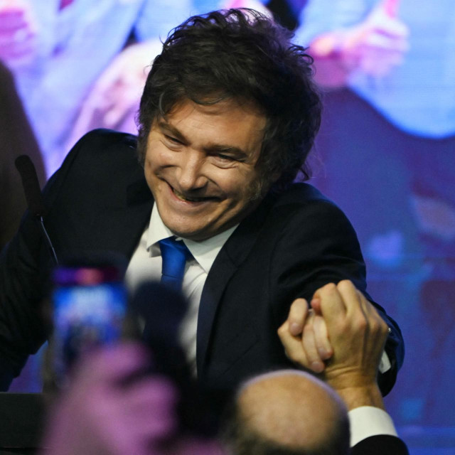 Argentinski predsjednik Javier Milei nakon pobjede na parlamentarnim izborima