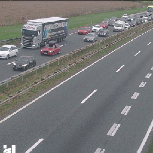 Prometna nesreća u smjeru Bregane, snimka s kamere Popovača