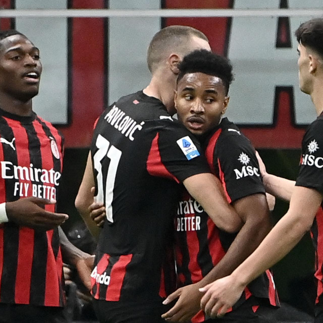 Slavlje igrača Milana